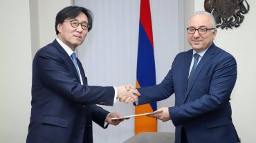 Կորեայի Հանրապետության նորանշանակ դեսպանն իր հավատարմագրերի պատճենն է հանձնել ՀՀ ԱԳ նախարարի տեղակալին
