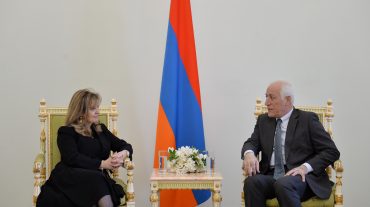 Նախագահ Խաչատուրյանն ու Պորտուգալիայի դեսպանն անդրադարձել են ԵՄ քաղաքացիական դիտորդական առաքելության կարևորությանը
