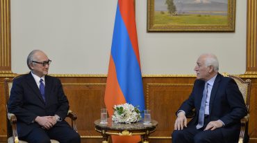 Վահագն Խաչատուրյանն ընդունել է Հայաստանում Ճապոնիայի դեսպան Ֆուկուշիմա Մասանորիին