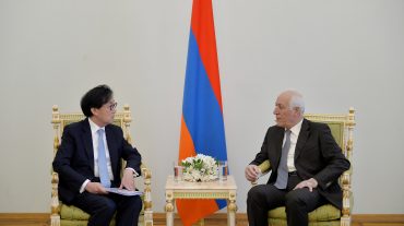 Վահագն Խաչատուրյանին իր հավատարմագրերն է հանձնել Կորեայի նորանշանակ դեսպանը