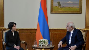 Վահագն Խաչատուրյանն ընդունել է Հայաստանում Էստոնիայի դեսպանին