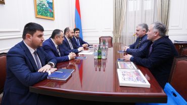 Արայիկ Հարությունյանն ընդունել է Եվրոպայի ծանրամարտի ֆեդերացիայի (EWF) ղեկավարներին