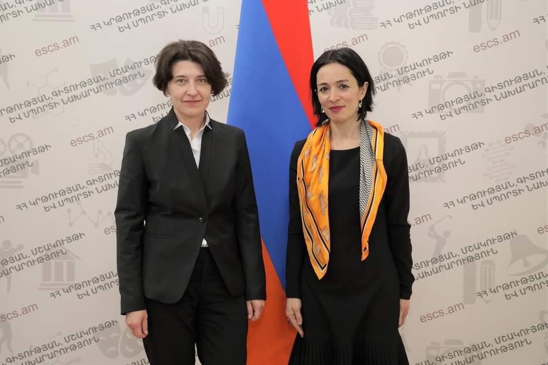 Ժաննա Անդրեասյանն ընդունել է ՀՀ-ում Էստոնիայի դեսպանին