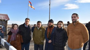 ԵԽԽՎ համազեկուցողներն այցելել են Հայաստանն Արցախին կապող ճանապարհի անցակետ
