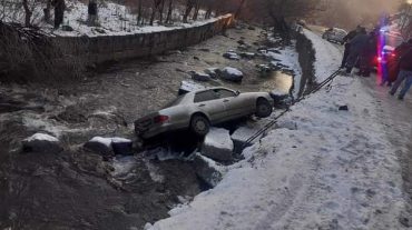 Մեքենան հայտնվել է Աղստև գետում. տուժածը հոսպիտալացվել է