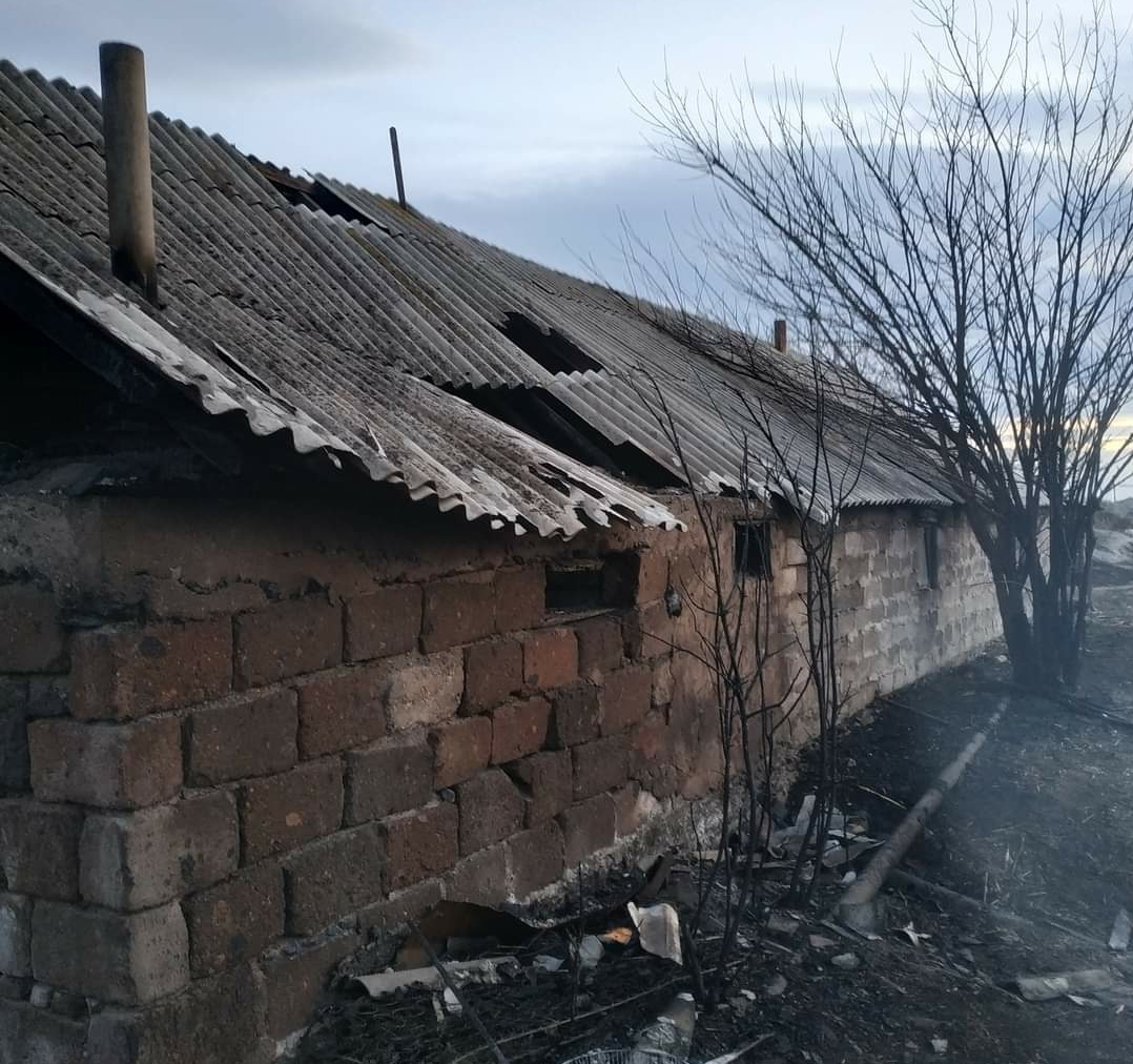 Փրկարարները մարել են Հովտաշատ գյուղում բռնկված հրդեհը