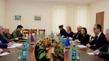 Պաշտպանության նախարարի տեղակալն ընդունել է ԵՄ պատվիրակությանը