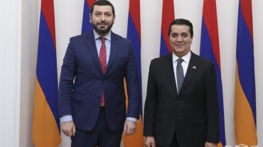 ԱԺ-ում հյուրընկալվել է ՀՀ-ում Իրաքի դեսպանության գործերի ժամանակավոր հավատարմատարը
