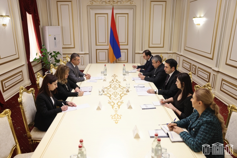 Ալեն Սիմոնյանն ընդունել է Հայաստանում Պորտուգալիայի նորանշանակ դեսպանին