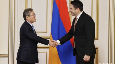 Գնահատում ենք Կորեայի հավասարակշռված դիրքորոշումը ԼՂ հիմնախնդրի առնչությամբ. Սիմոնյանն ընդունել է Կորեա-Հայաստան բարեկամական խմբի նախագահին