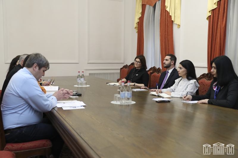 Ռուբեն Ռուբինյանը հանդիպել է ԵԽ պատգամավորների հետ