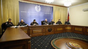 Ծառայության ընթացքում բացառել կոռուպցիոն որևէ դրսևորում. ՆԳՆ ոստիկանությունում տեղի է ունեցել աշխատանքային խորհրդակցություն