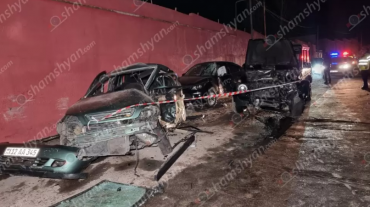 Տեսախցիկն արձանագրել է Ձորաղբյուրում Mercedes G500-ի, Kia-ի և Opel-ի ողբերգական ավտովթարի պահը