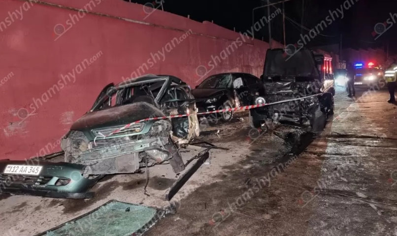 Տեսախցիկն արձանագրել է Ձորաղբյուրում Mercedes G500-ի, Kia-ի և Opel-ի ողբերգական ավտովթարի պահը