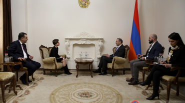 ԱԽ քարտուղարն ընդունել է Լատվիայի նորանշանակ դեսպանին