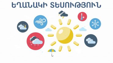 Հայաստանում ջերմաստիճանը կբարձրանա 5-7 աստիճանով․ սպասվում են տեղումներ