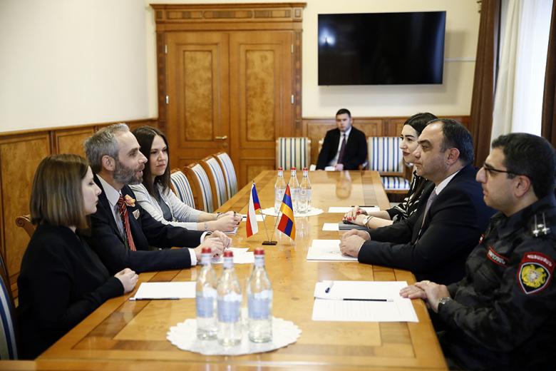 Չեխիայի Հանրապետությունը պատրաստակամ է շարունակելու աջակցել Ներքին գործերի նախարարությանը