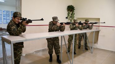 Արմավիրի միջնակարգ դպրոցում բացվել է 44-օրյա պատերազմում անմահացած հերոսների անվան հրաձգարան
