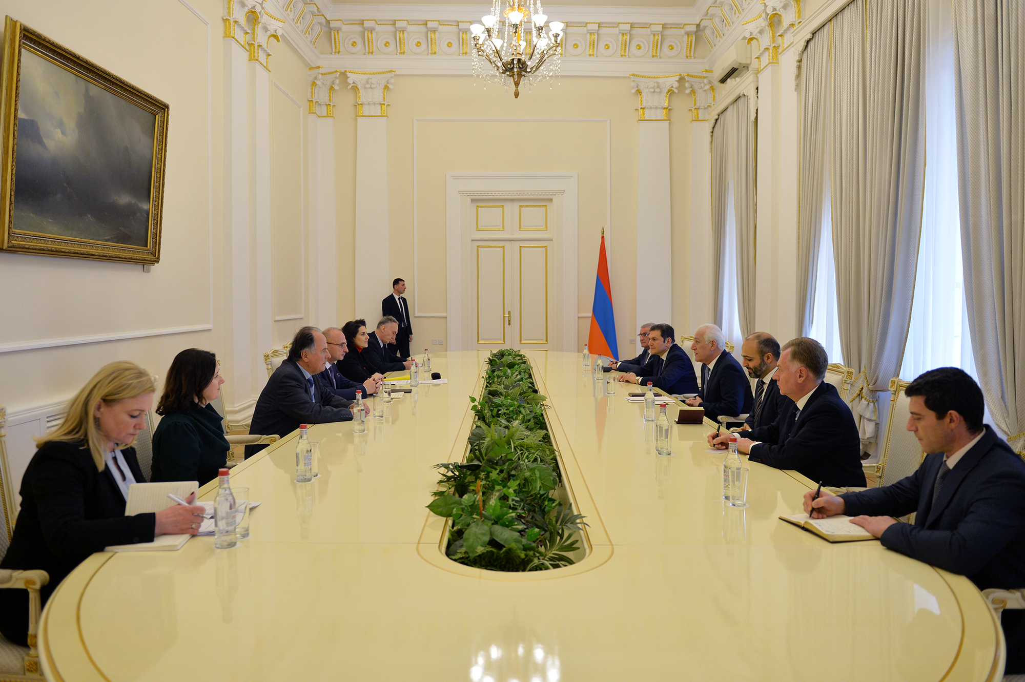 Հանրապետության նախագահը և Խորվաթիայի ԱԳ նախարարը կարևորել են տնտեսական ոլորտում չօգտագործված ներուժի իրագործմանն ուղղված քայլերի ձեռնարկումը