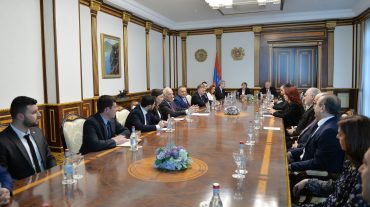 Նախագահ Վահագն Խաչատուրյանն ընդունել է Հայաստանում հաստատված սիրիահայ համայնքի մի խումբ ներկայացուցիչների