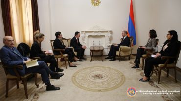 ԱԽ քարտուղար Արմեն Գրիգորյանն ընդունել է Բրիս Ռոքֆոյին
