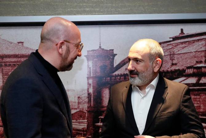 Փաշինյանը հեռախոսազրույց է ունեցել Շառլ Միշելի հետ
