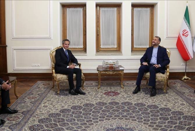 Ատոմային էներգիայի միջազգային գործակալության գլխավոր տնօրենը հանդիպել է Իրանի ԱԳ նախարարի հետ