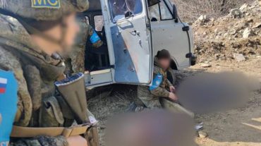ՌԴ ՊՆ-ն հաստատել է Արցախում ադրբեջանական զինուժի կողմից ոստիկանական մեքենայի վրա հարձակման փաստը