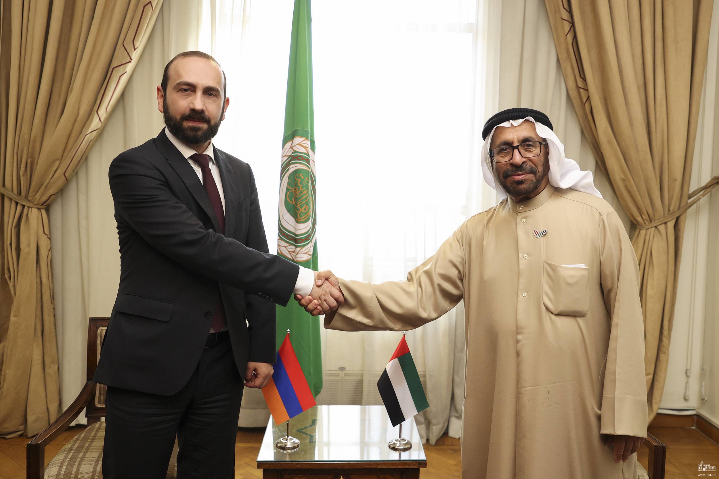 ՀՀ ԱԳ նախարարն ու ԱՄԷ պետնախարարը քննարկել են տարածաշրջանային և միջազգային անվտանգության հարցեր