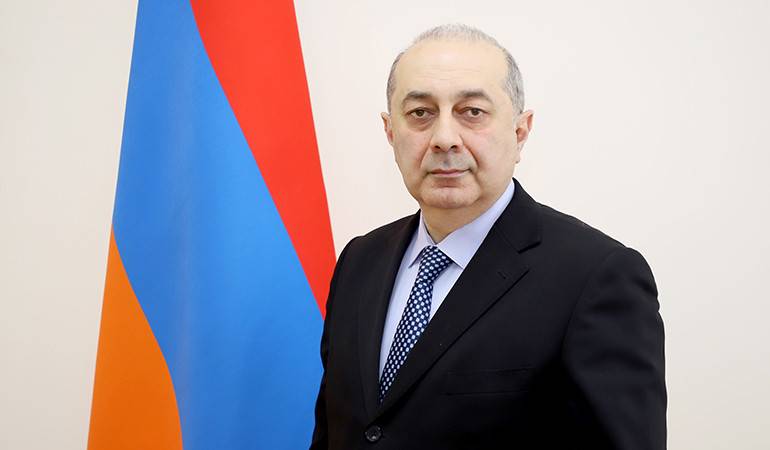 Արմեն Եգանյանը նշանակվել է Բրազիլիայում ՀՀ արտակարգ և լիազոր դեսպան