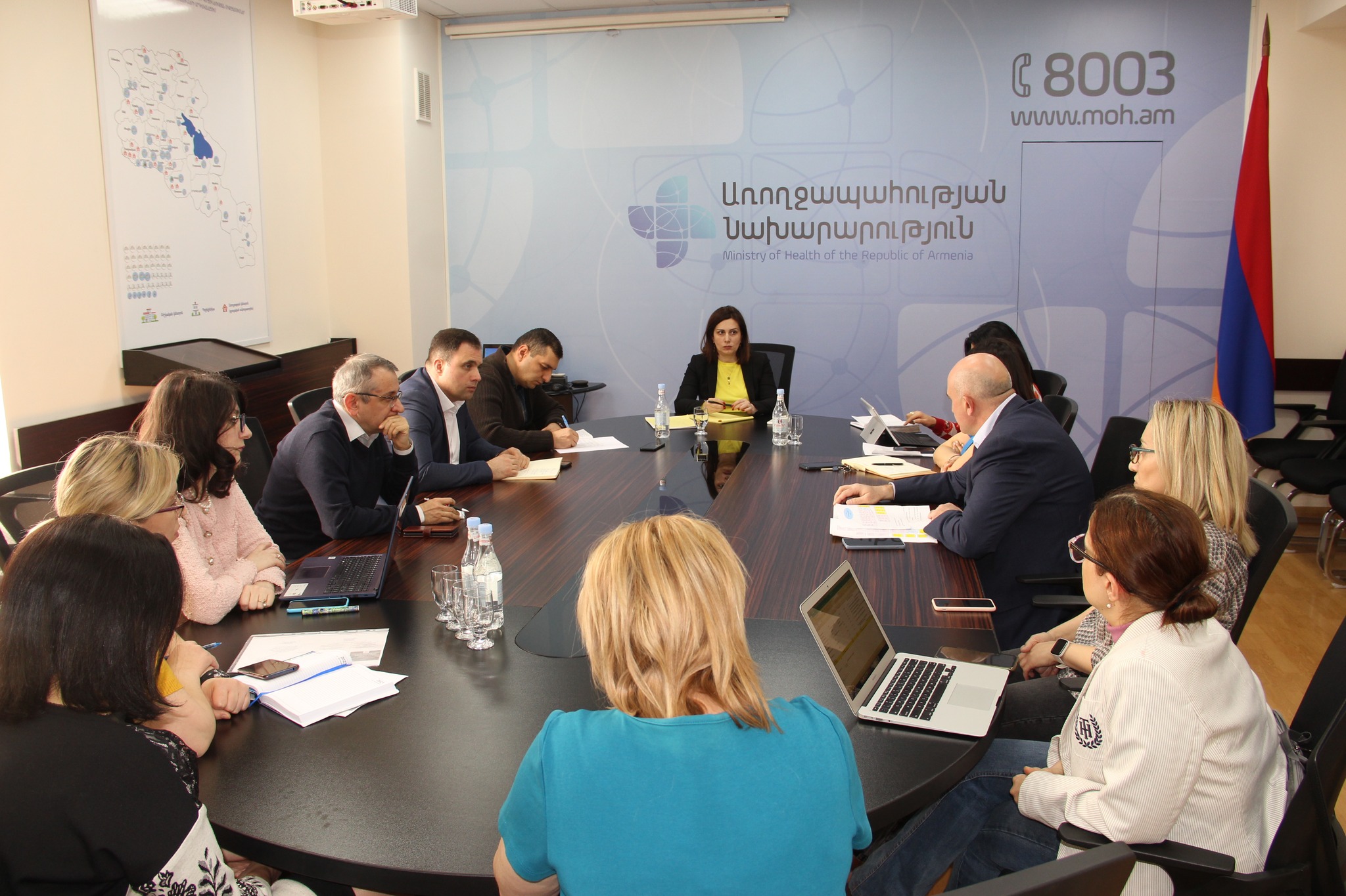 Առողջապահության նախարարությունում տեղի ունեցած խորհրդակցության ընթացքում քննարկվել է կարմրուկի հակազդման միջոցառումների պլանը