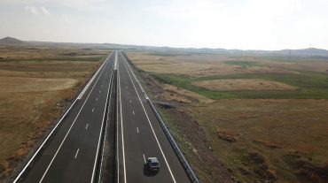Հյուսիս-հարավ ճանապարհի Թալին-Լանջիկ ասֆալտապատված հատվածում երթևեկության արագության սահմանափակումները պայմանավորված են շինաշխատանքներով