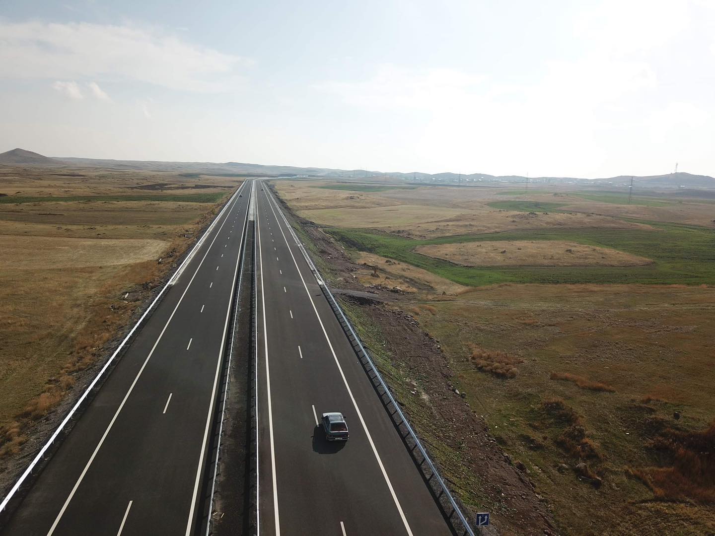 Հյուսիս-հարավ ճանապարհի Թալին-Լանջիկ ասֆալտապատված հատվածում երթևեկության արագության սահմանափակումները պայմանավորված են շինաշխատանքներով