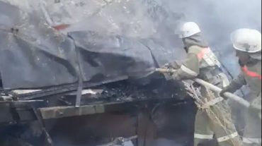 Հրազդանում այրվել է վագոն-տնակ