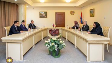 Արգիշտի Քյարամյանն ընդունել է Իրանի դեսպանին