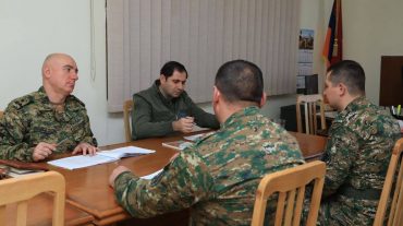 Պապիկյանը N զորամասի սպայակազմի հետ հանդիպմանն անդրադարձել է ԶՈւ մարտունակության բարձրացմանն ուղղված աշխատանքներին