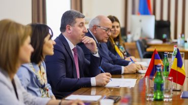 Գնել Սանոսյանն ընդունել է Քիշնևի քաղաքապետի պատվիրակությանը