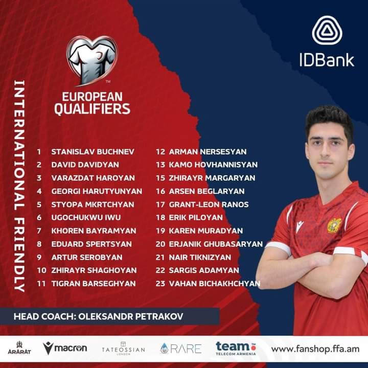 2:1. Հայաստանի հավաքականն առաջ է անցնում Կիպրոսից
