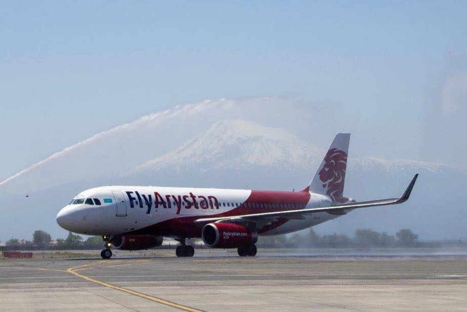 Fly Arystan-ը թռիչքներ կիրականացնի Ակտաու- Երևան-Ակտաո երթուղով