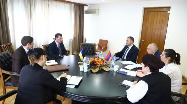 Վահան Քերոբյանը ընդունել է ՀՀ-ում Ուկրաինայի ժամանակավոր հավատարմատարին