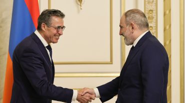 Վարչապետն ընդունել է «Ռասմուսեն Գլոբալ» կազմակերպության նախագահին