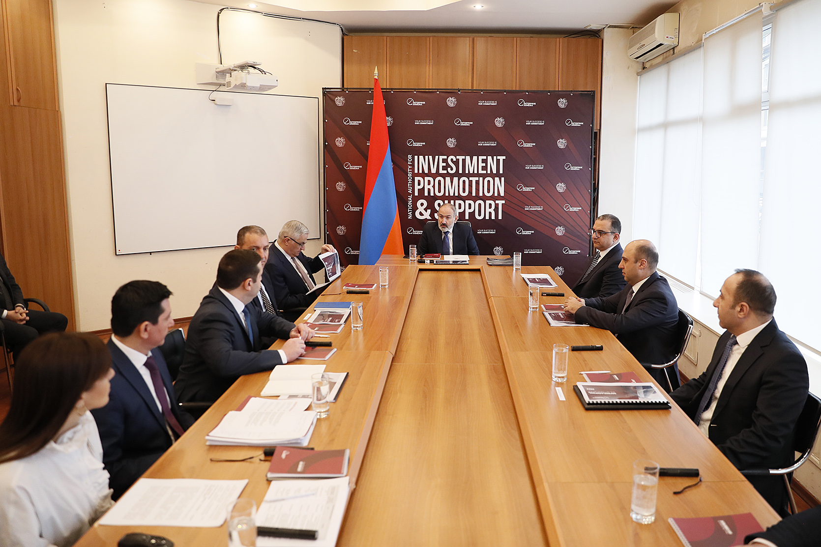 Վարչապետին ներկայացվել է «Էնթերփրայզ Արմենիա» ներդրումների աջակցման կենտրոնի 2022թ. կատարողականը