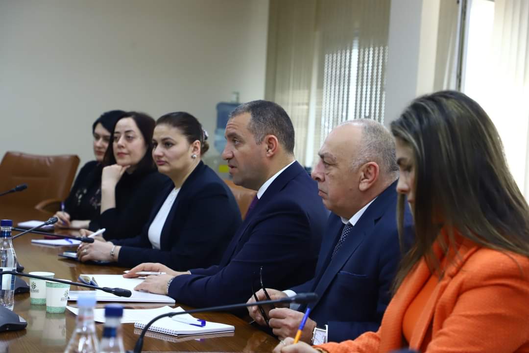 Վահան Քերոբյանն ընդունել է ԱՄՀ հայաստանյան առաքելության ղեկավարին