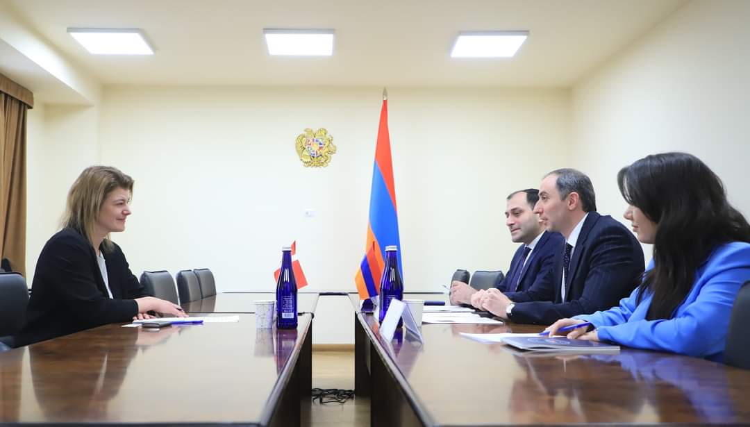 ԲՏԱ նախարարն ու Դանիայի դեսպանը քննարկել են տեխնոլոգիական ոլորտի համագործակցության հեռանկարները