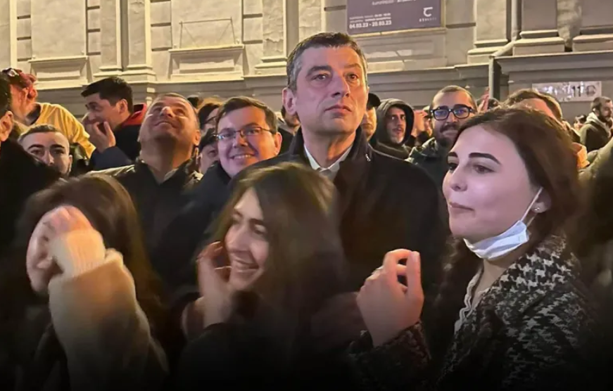 «Սա հաղթանակի սկիզբն է». Վրաստանի նախկին վարչապետը՝ «օտարերկրյա գործակալների» օրինագծերի հետկանչի մասին