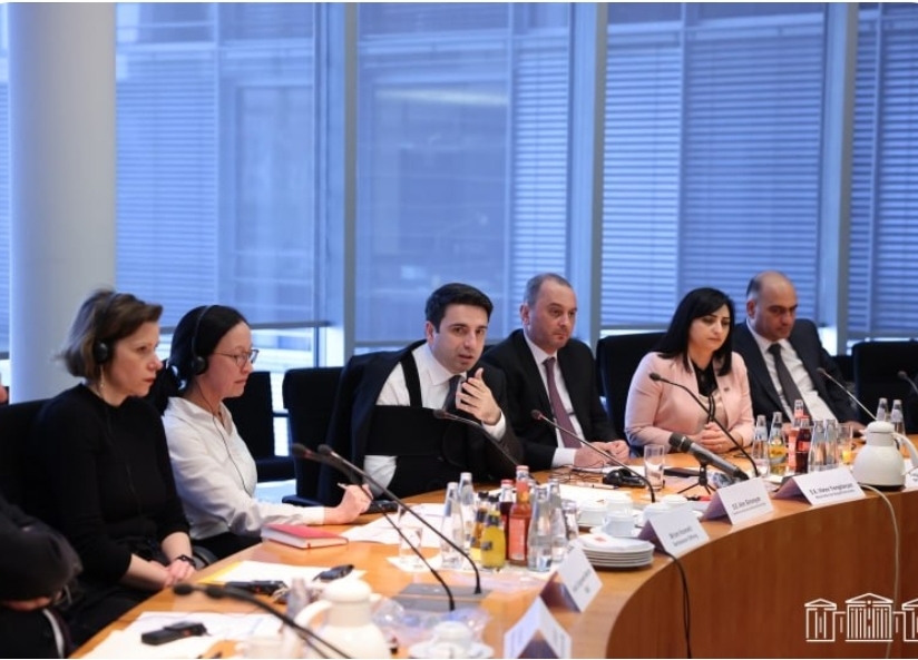 Հայաստանը հանդես է գալիս տարածաշրջանում խաղաղության դարաշրջան բացելու օրակարգով. Ալեն Սիմոնյանն աշխատանքային այցով Գերմանիայում է