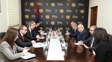 Արդարադատության նախարարը Վրաստանի դեսպանի հետ քննարկել է դատական, իրավական, հանրային կառավարման բարեփոխումներին առնչվող հարցերը