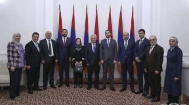 Ռուբեն Ռուբինյանն ընդունել է Իրաքի խորհրդարանի պատվիրակությանը