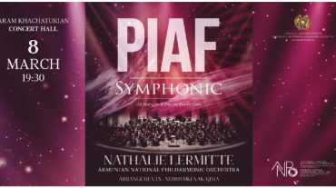 «PIAF SYMPHONIQUE» նախագծի շրջանակում կհնչեն Էդիտ Պիաֆի երգերը