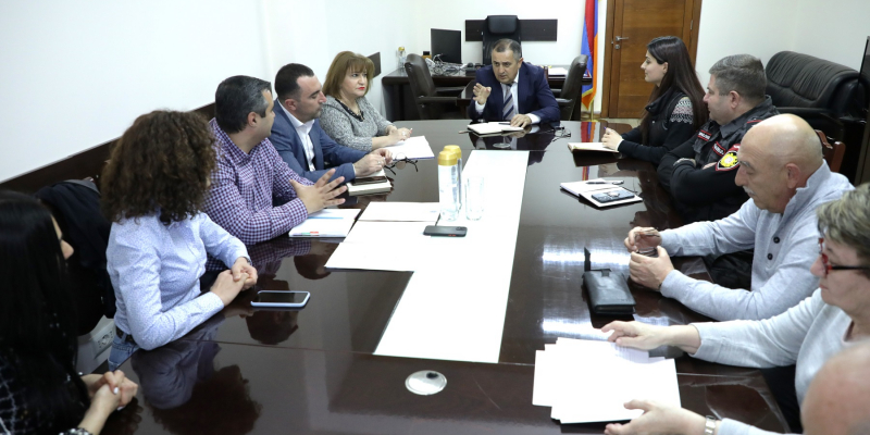 Աշխատանքային խորհրդակցություն՝ «ՀՀ վարչապետի գավաթ» սիրողական սեղանի թենիսի մրցաշարի եզրափակիչ փուլին ընդառաջ